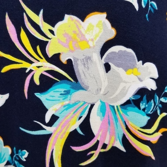 Nwt Ann Taylor S SMALL Floral Print Pull On Dress - Picture 5 of 8